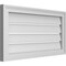 Ekena Millwork Vertical Surface Mount PVC Gable Vent: Functional, w/ 2"W x 1-1/2"P Brickmould Frame, 30"W x 16"H GVPVE30X1602SF - alternate 2
